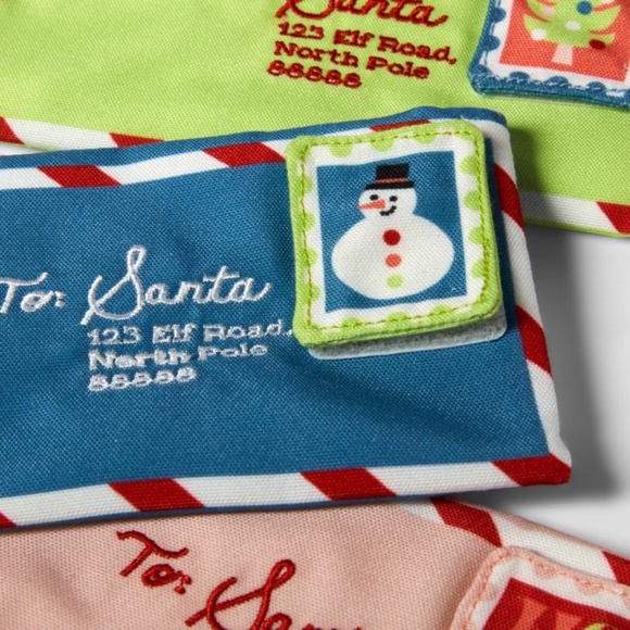 Christmas Letters to Santa Mailbox Plush Play Set 7pc - Pillowfort - Picture 3 of 16